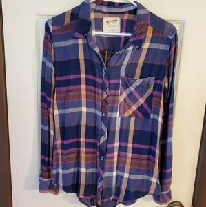 Arizona Plaid Flannel Shirt